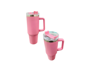1.2L Stainless Steel Tumbler Pink