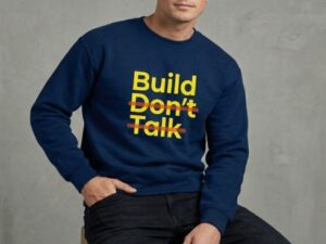 Fleece Sweatshirt 100% Cotton 350 GSM